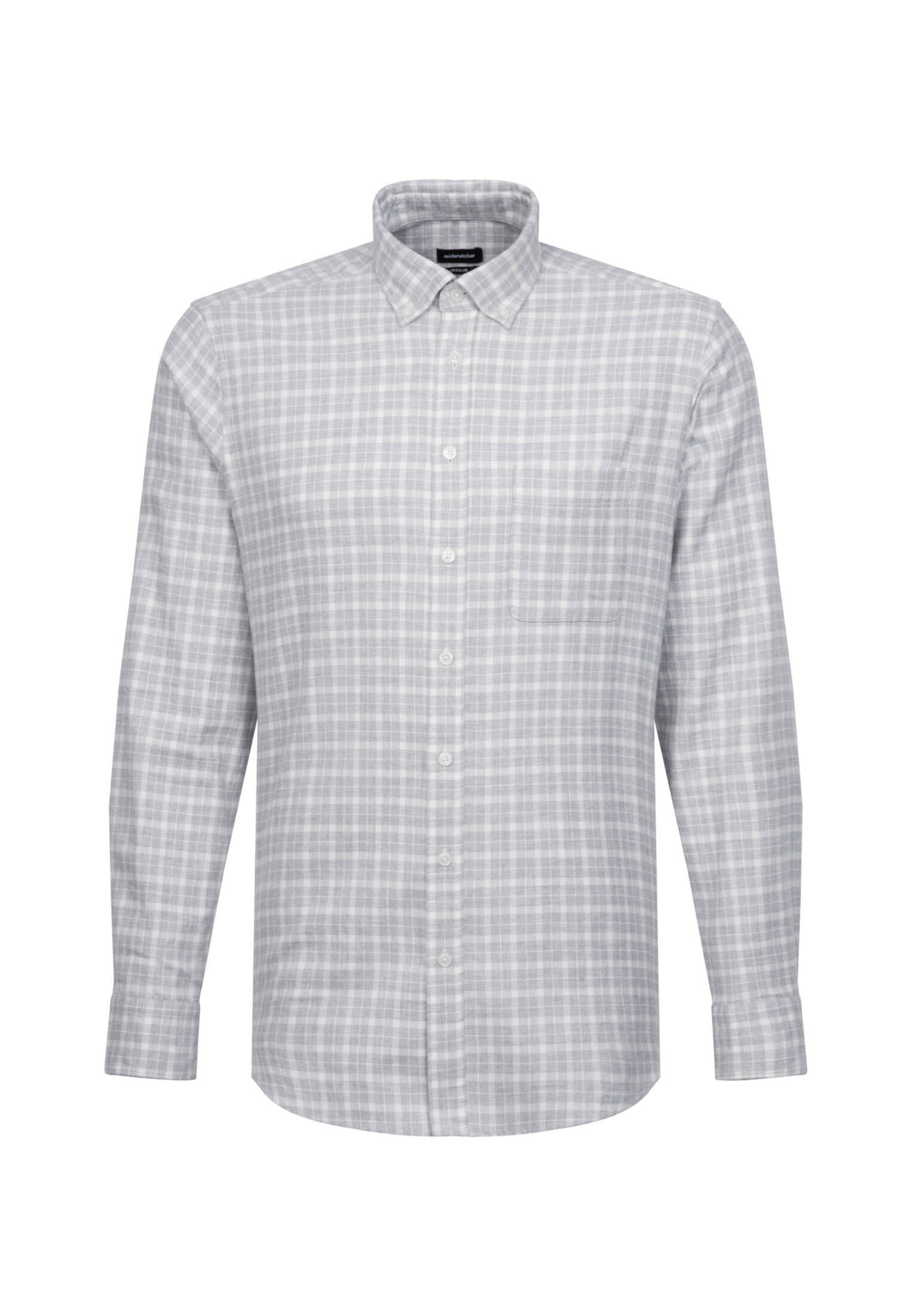 Seidensticker| Herren Casual Hemd Schwarze Rose