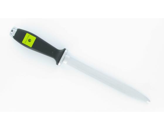 Fusil Oval 25 cm - Manche Plastique Noir Couteaux de cuisine professionnel