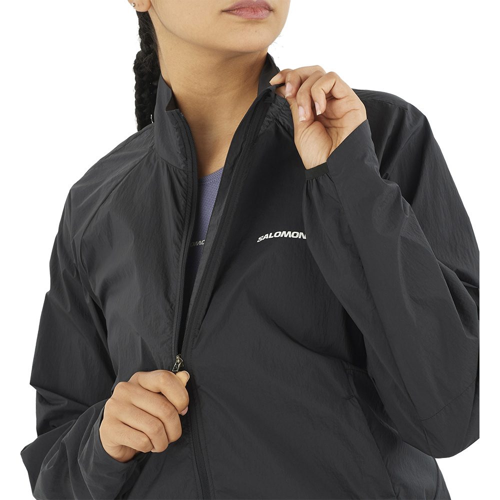 Salomon SHKout Fly Jacke Damen schwarz