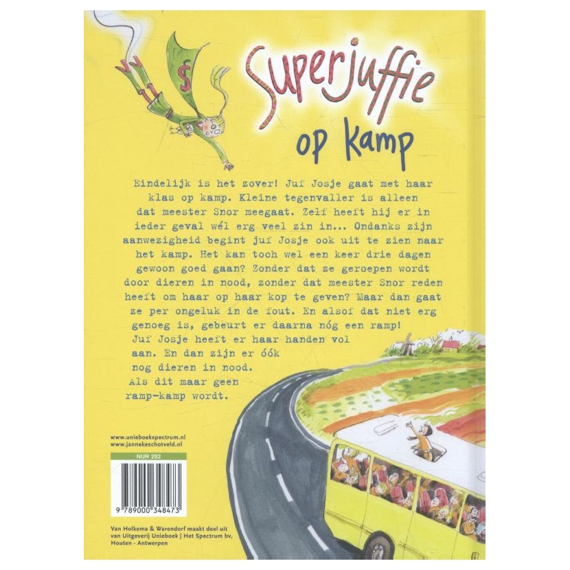 Superjuffie op kamp