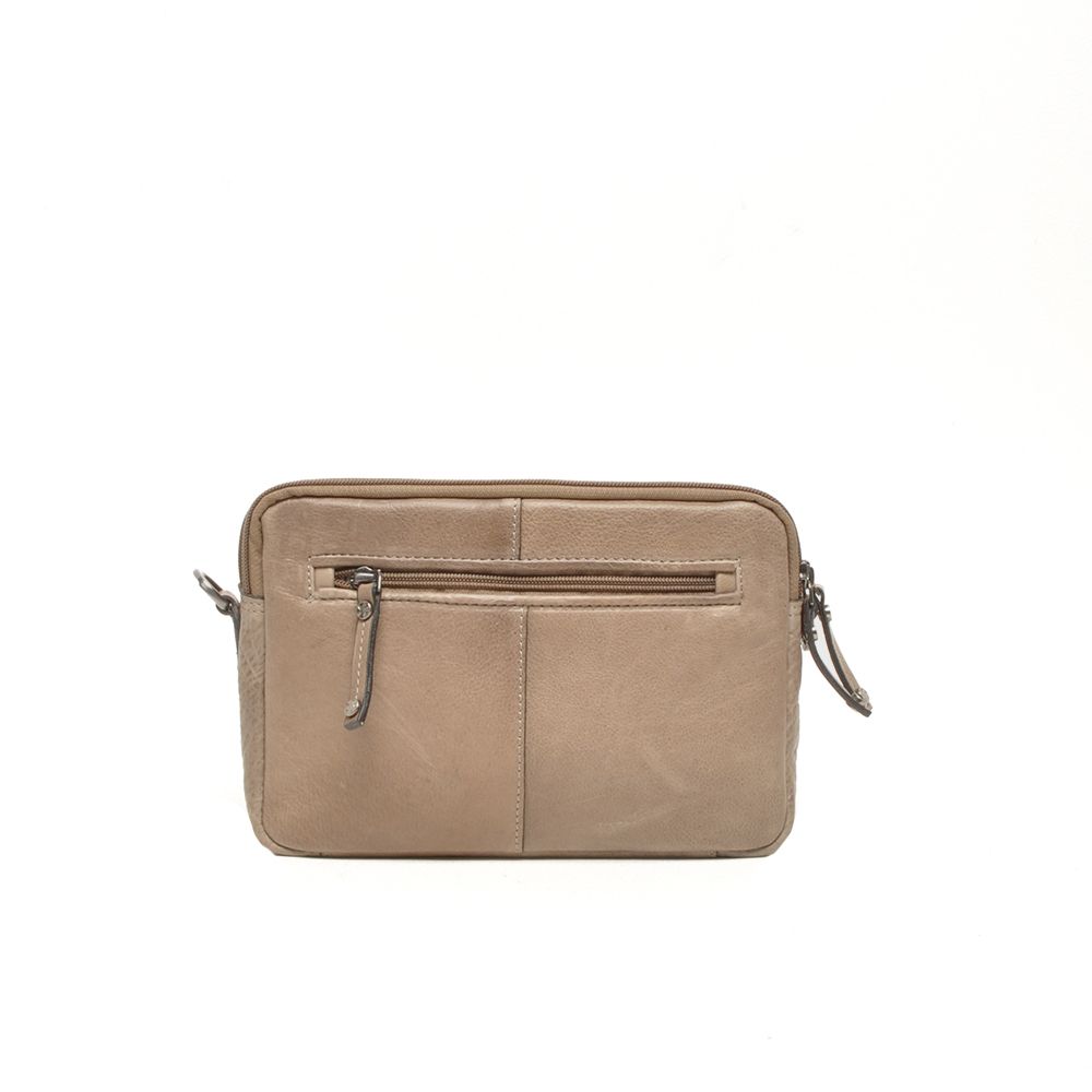 Berba Lucca Crossbody Flap Bag Dust
