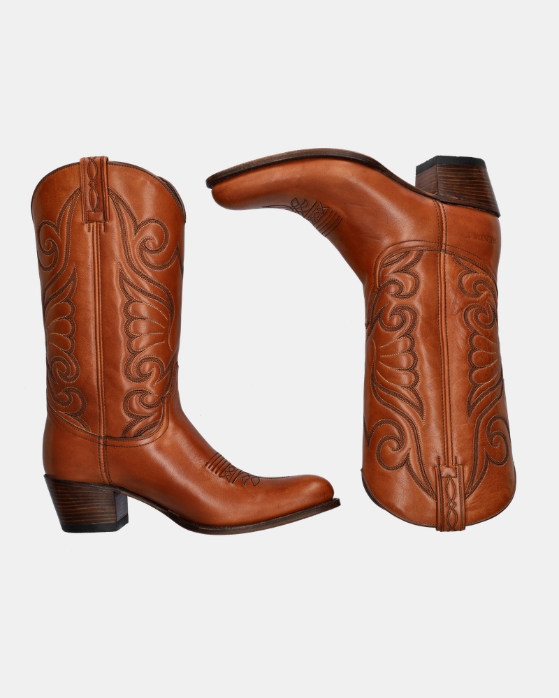 Sendra 11627 Deborah Cowboylaarzen  - cognac