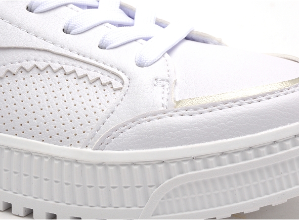 Bugatti basses femme 431a6m035050 blanc