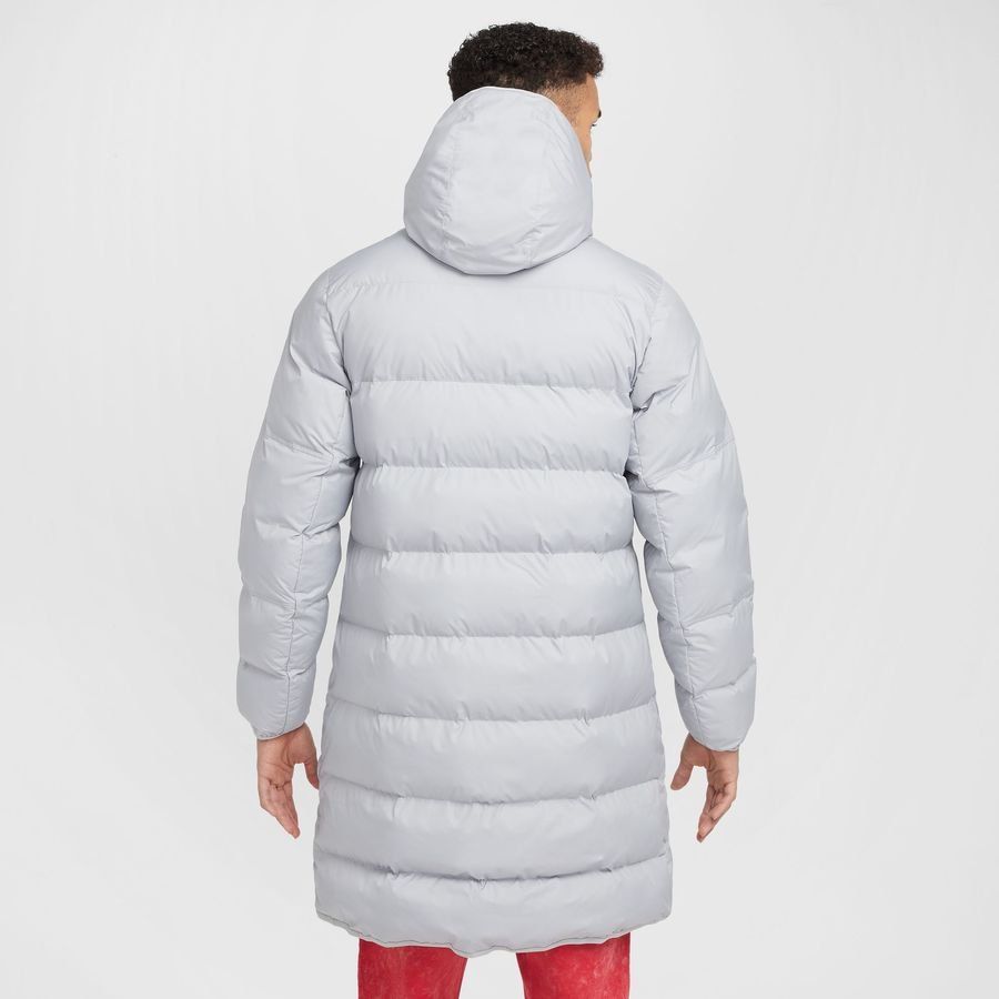 Liverpool Manteau d'Hiver Storm-FIT Coupe-Vent Primaloft Strike - Gris/Rouge