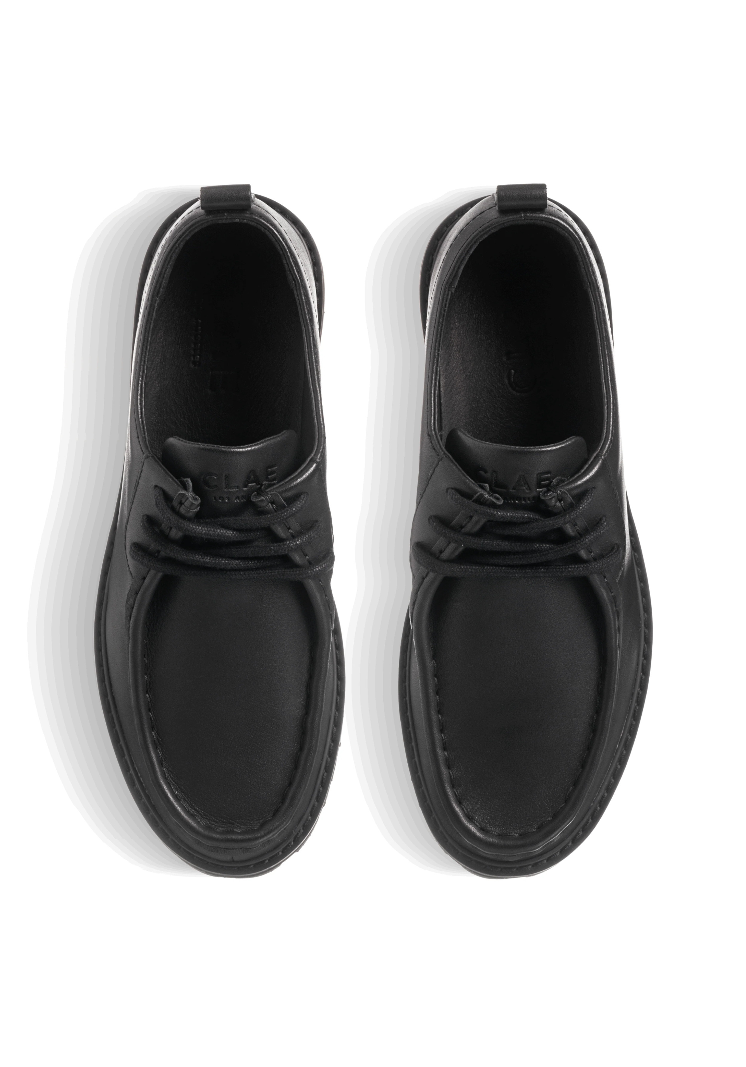 Clae Schuhe Morrison Antique Black Leather