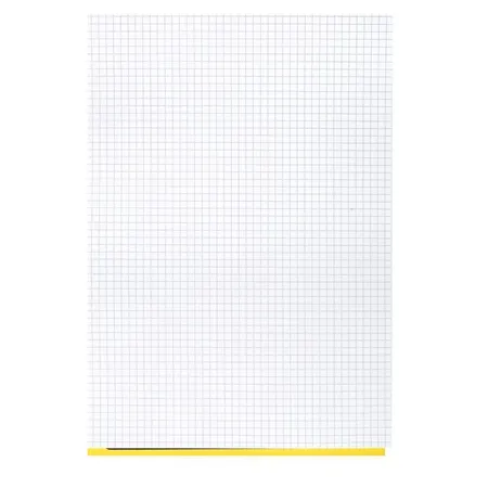Idena Briefblock, DIN A4, 50 Blatt, 70 g, kariert, kopfgeleimt
