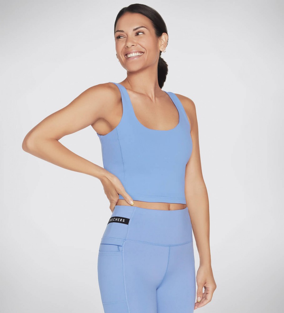Skechers Top Goflex Joy Longline azul