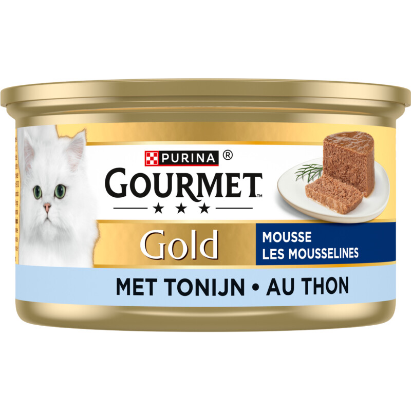 Gourmet Gold mousse met tonijn