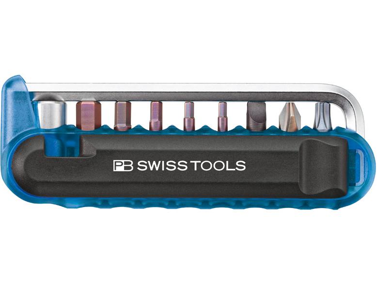 PB Swiss Tools Multitool Blau Werkzeug-Set fürs Fahrrad, blau