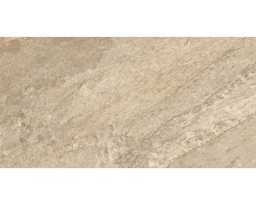 Porseleinen steengoed wand- en vloertegel Kwartsiet Arena 32 x 62,5 x 0,9 cm