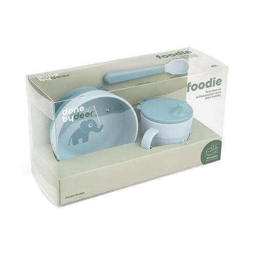 Foodie Coffret Premier Repas Elphee Bleu - DONE BY DEER