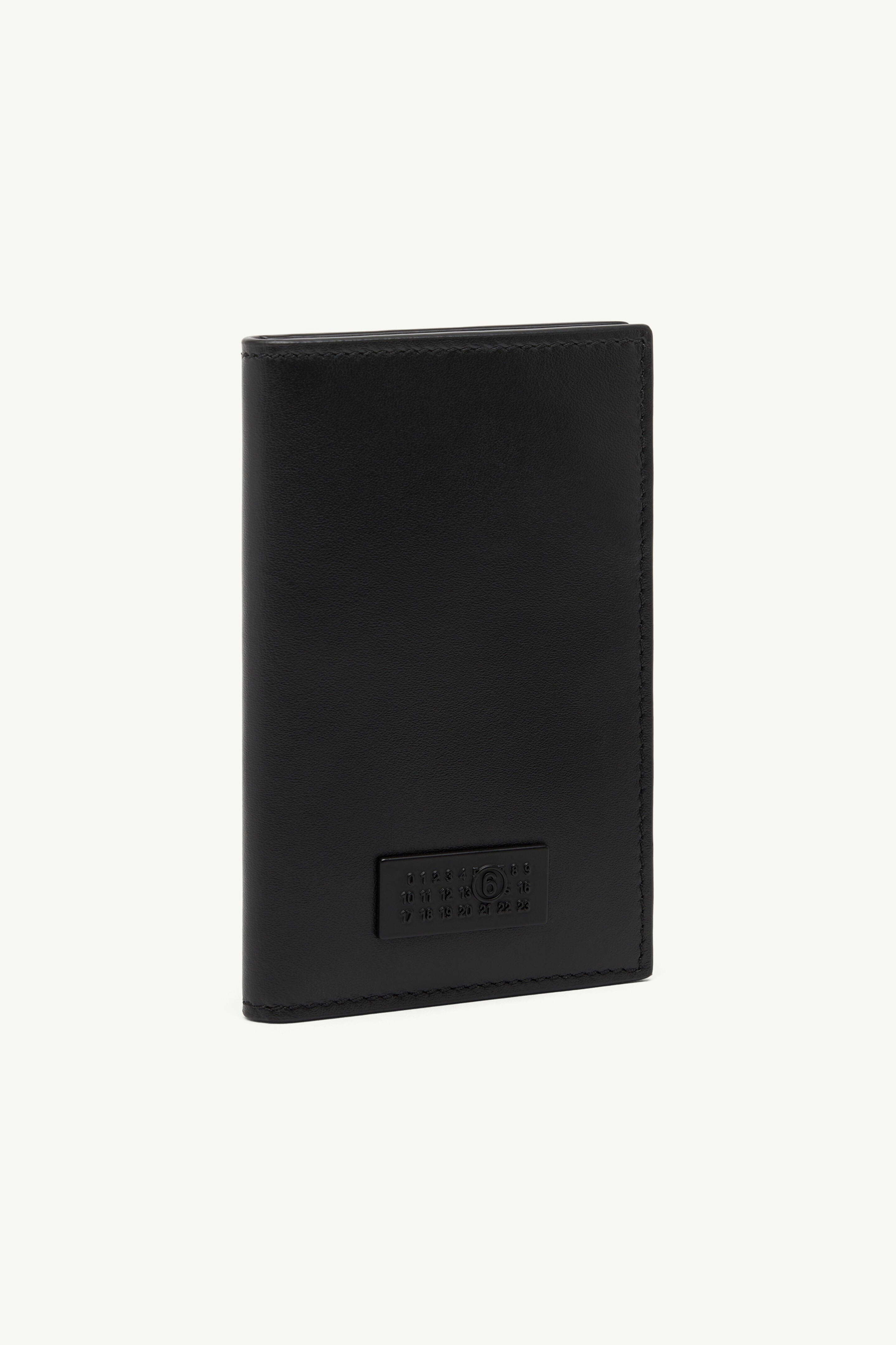 Portefeuille en cuir Numeric pour homme | MM6