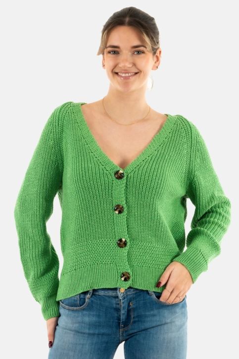 Gilets cardigans only bella green bee