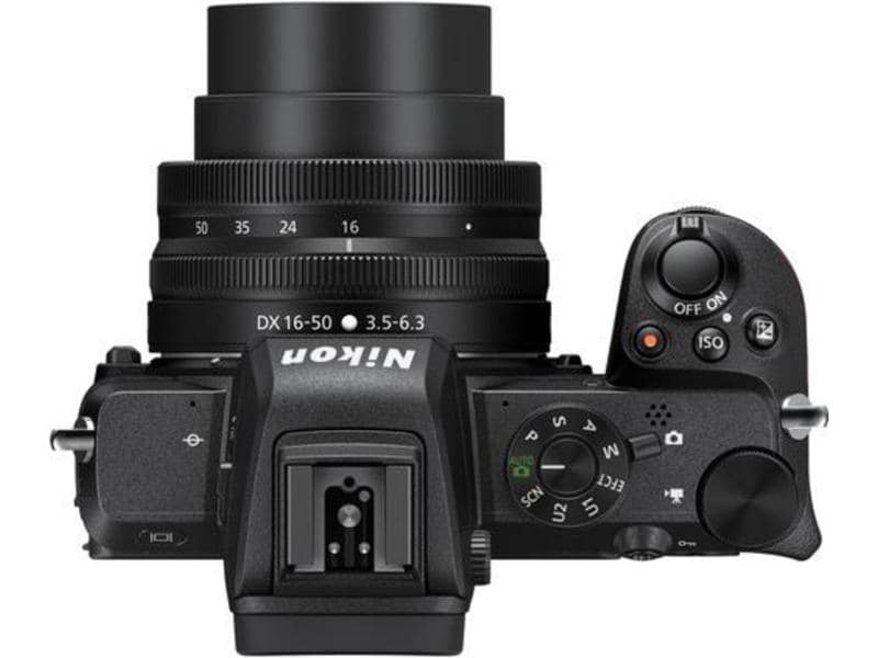 Nikon Fotokamera Z50 16-50mm / 50-250mm Messenger-Bag Kit Spiegellose Nikon-Kamera mit zwei Objektiven, Tasche und SD Karte