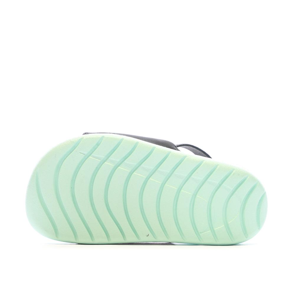 Nike Claquettes Vert/Noir Bébé Nike Kawa Slide
