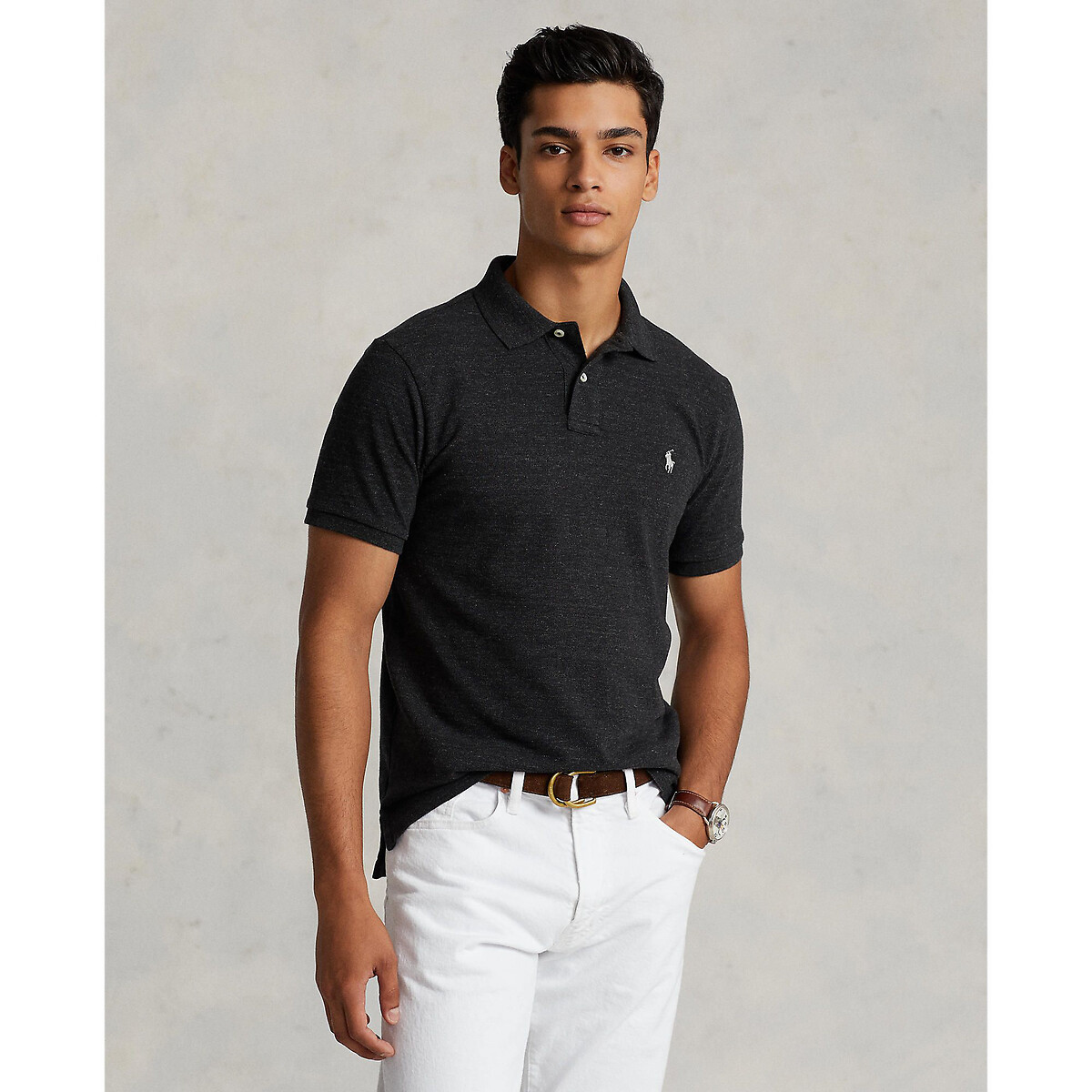 POLO RALPH LAUREN<br>Camisa polo icônica em algodão piqué