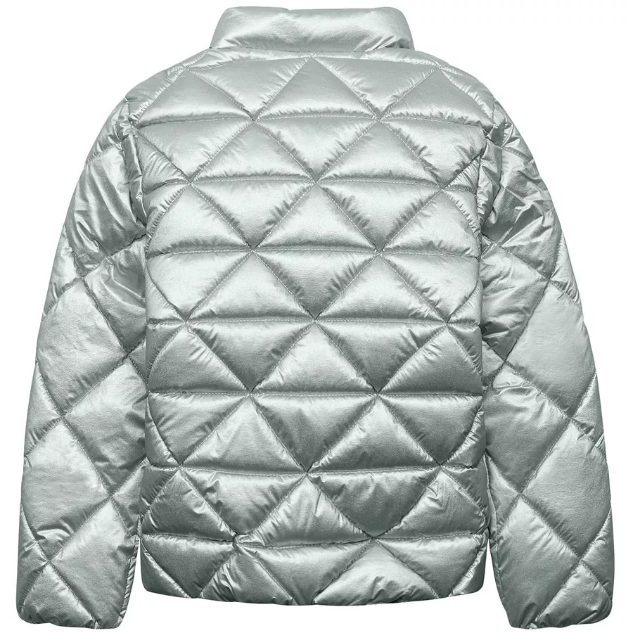 MINOTI Steppjacke mit Kapuze Silber