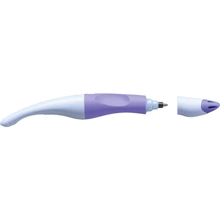 STABILO Ergonomischer Tintenroller EASYoriginal pastel hearts, lavendel/pastel violett, Linkshänder