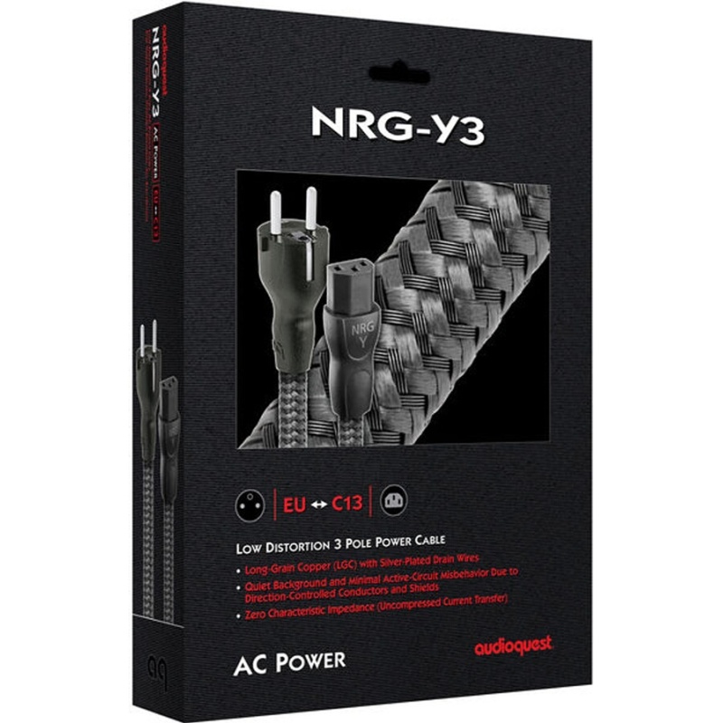 Câble et Connectique Audioquest CABLE D'ALIMENTATION NRG-Y3 1M