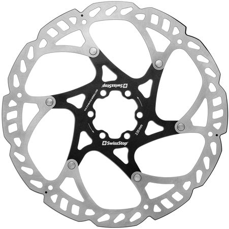 CATALYST PRO Bremsscheibe 6 Loch  silberschwarz  220mm