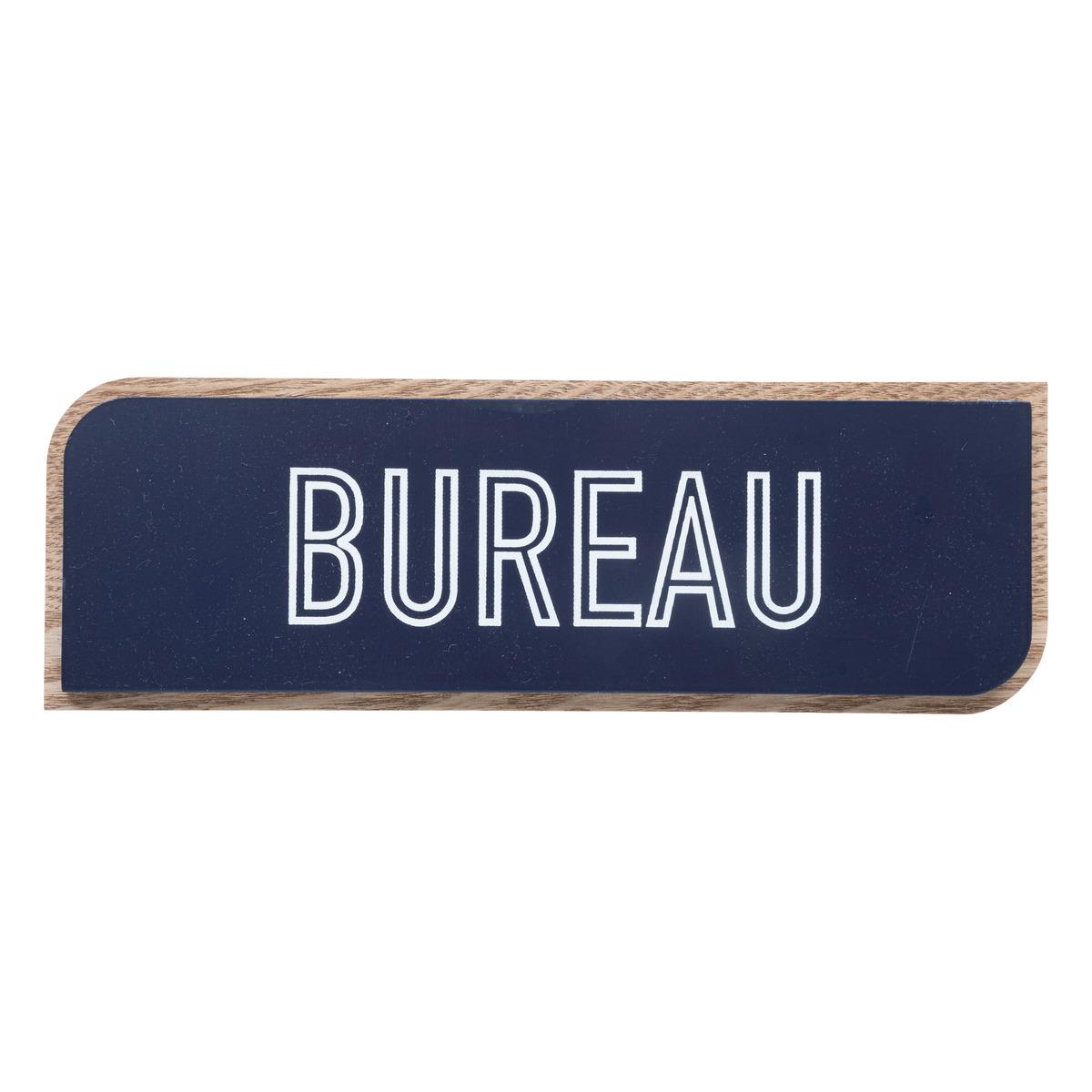 PLAQUE PORTE OLME D.24X8CM