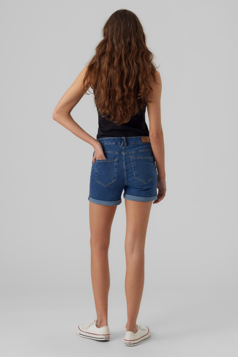 Vero Moda blauwe dames korte broek