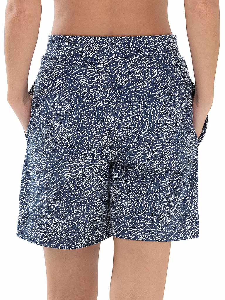 MEY Pyjamashorts blau