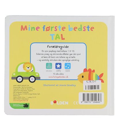Forlaget Bolden Buch - Mine Første Bedste - Tal - Dänisch