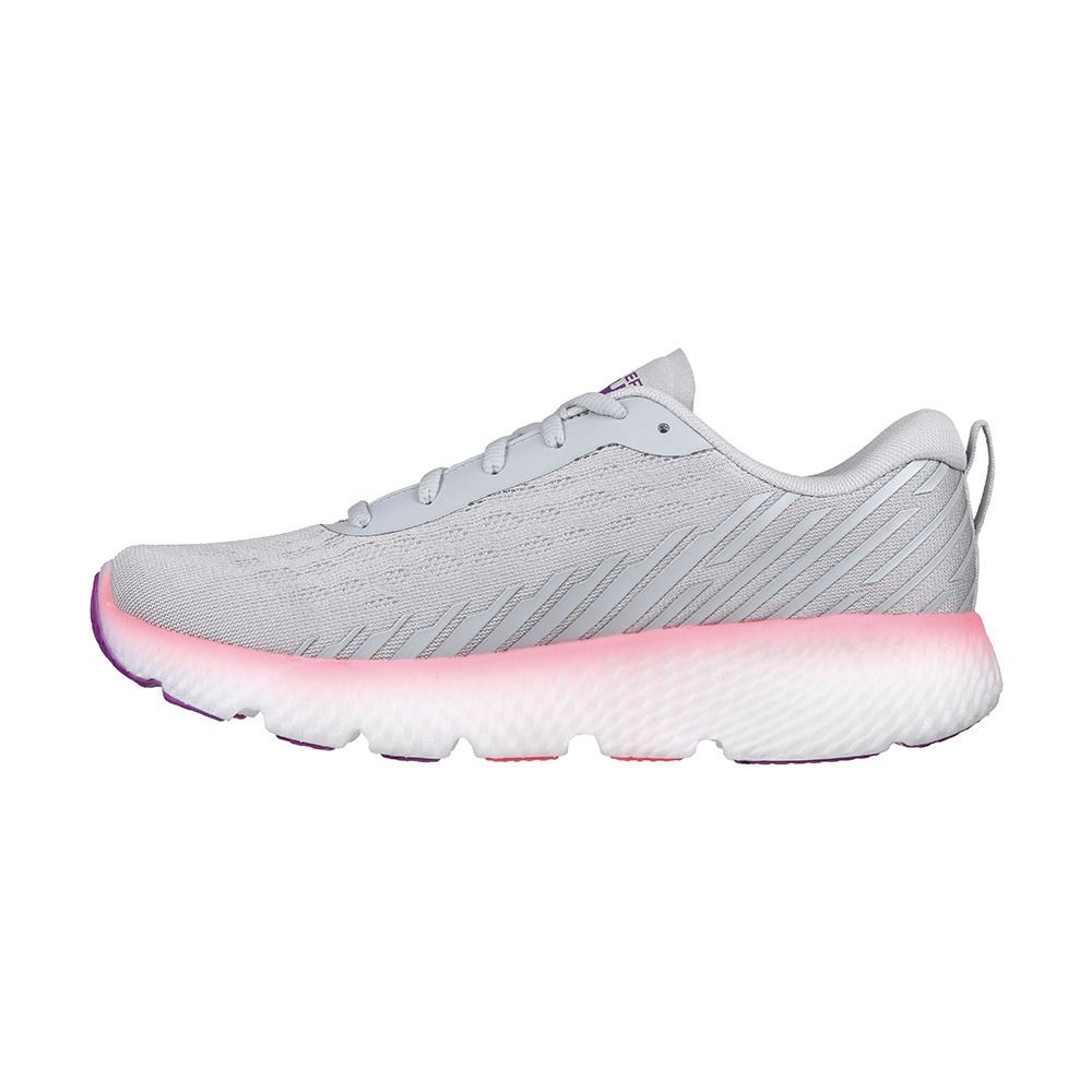 Skechers GO RUN MAXROAD 5 - Chaussures running Femme gray/pink
