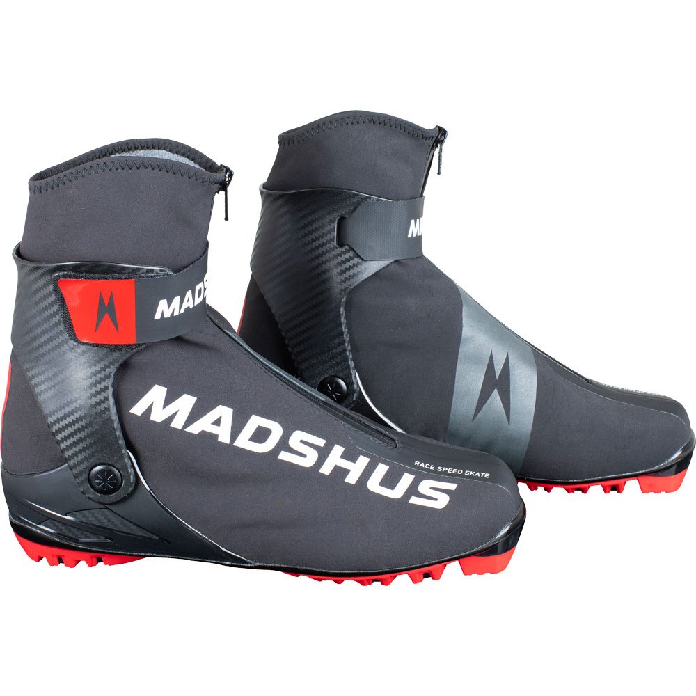Madshus Race Speed Skate Langlaufschuhe black red white
