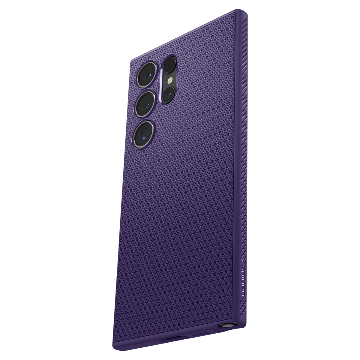 Samsung Galaxy S24 Ultra Liquid Air Case Gummi Hülle (ACS07449) - Deep Purple