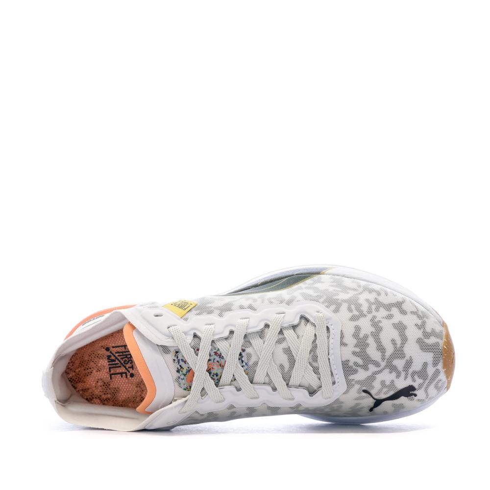 Puma Chaussures de Running Grises Femme Puma Deviate Nitro