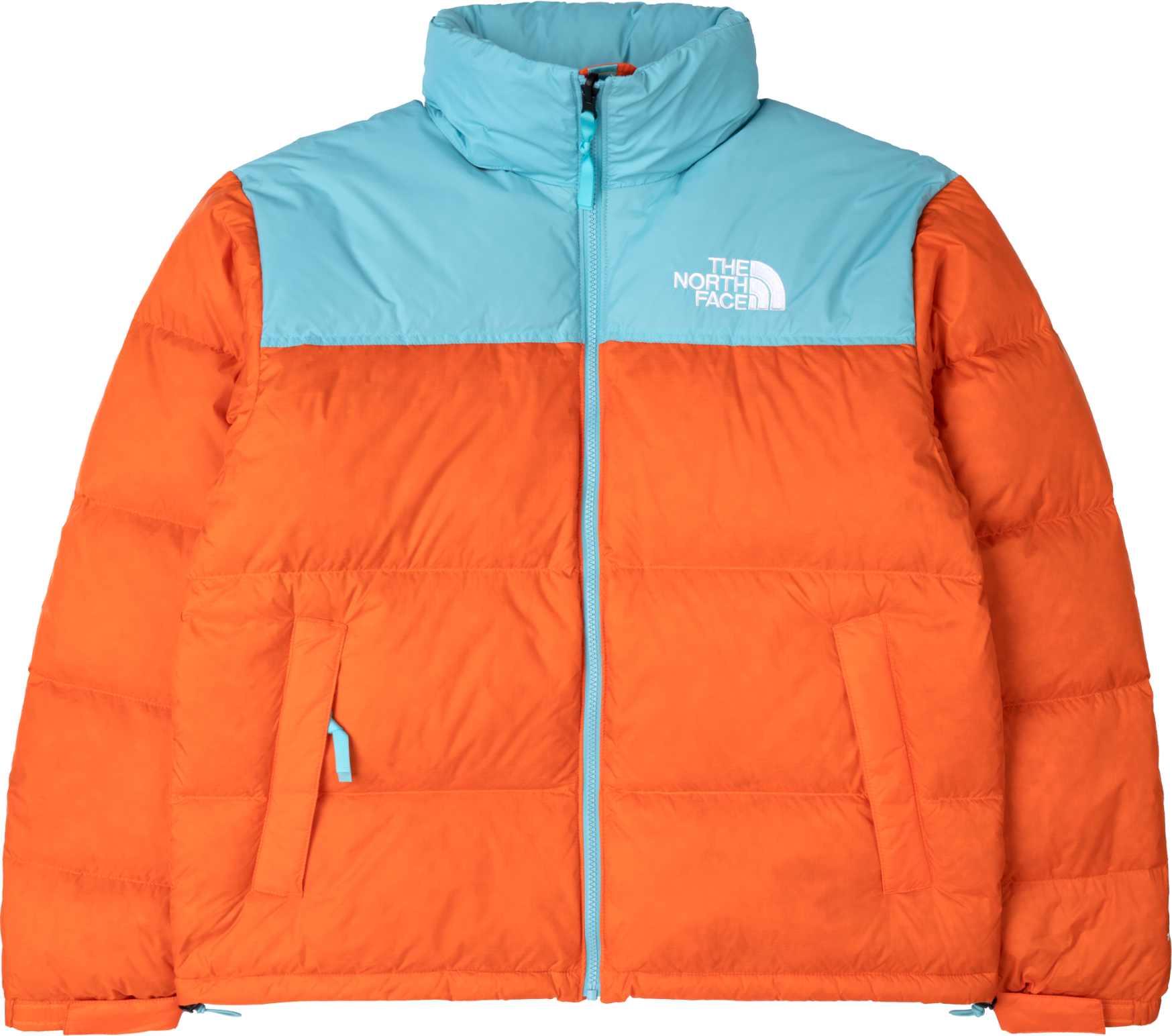 The North Face 1996 Retro Jacke Rot Orange Blau
