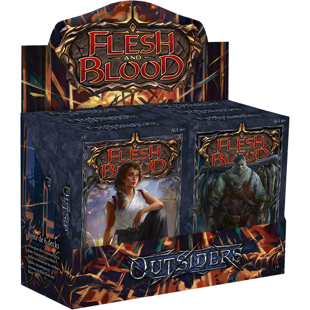 Flesh & Blood - Outsiders - Lot des 6 Blitz Decks