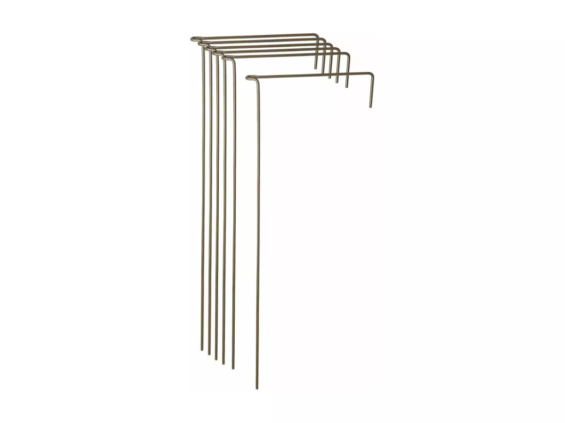 Support à plantes en acier (Lot de 6) 75 cm