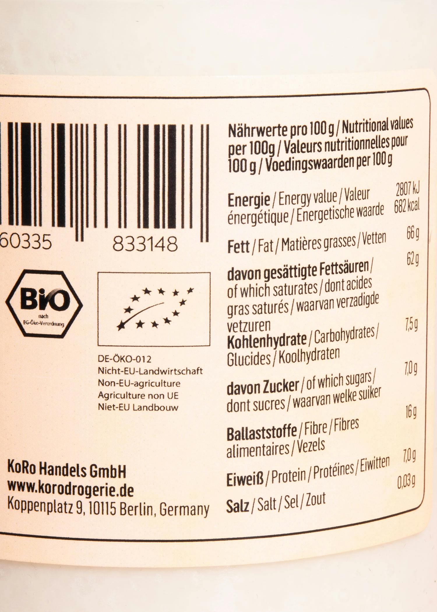 Bio Kokosmus 450 g