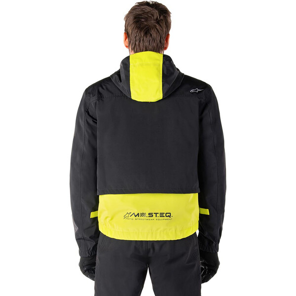 Alpinestars - Blouson Mootant Waterproof Noir / Jaune fluo