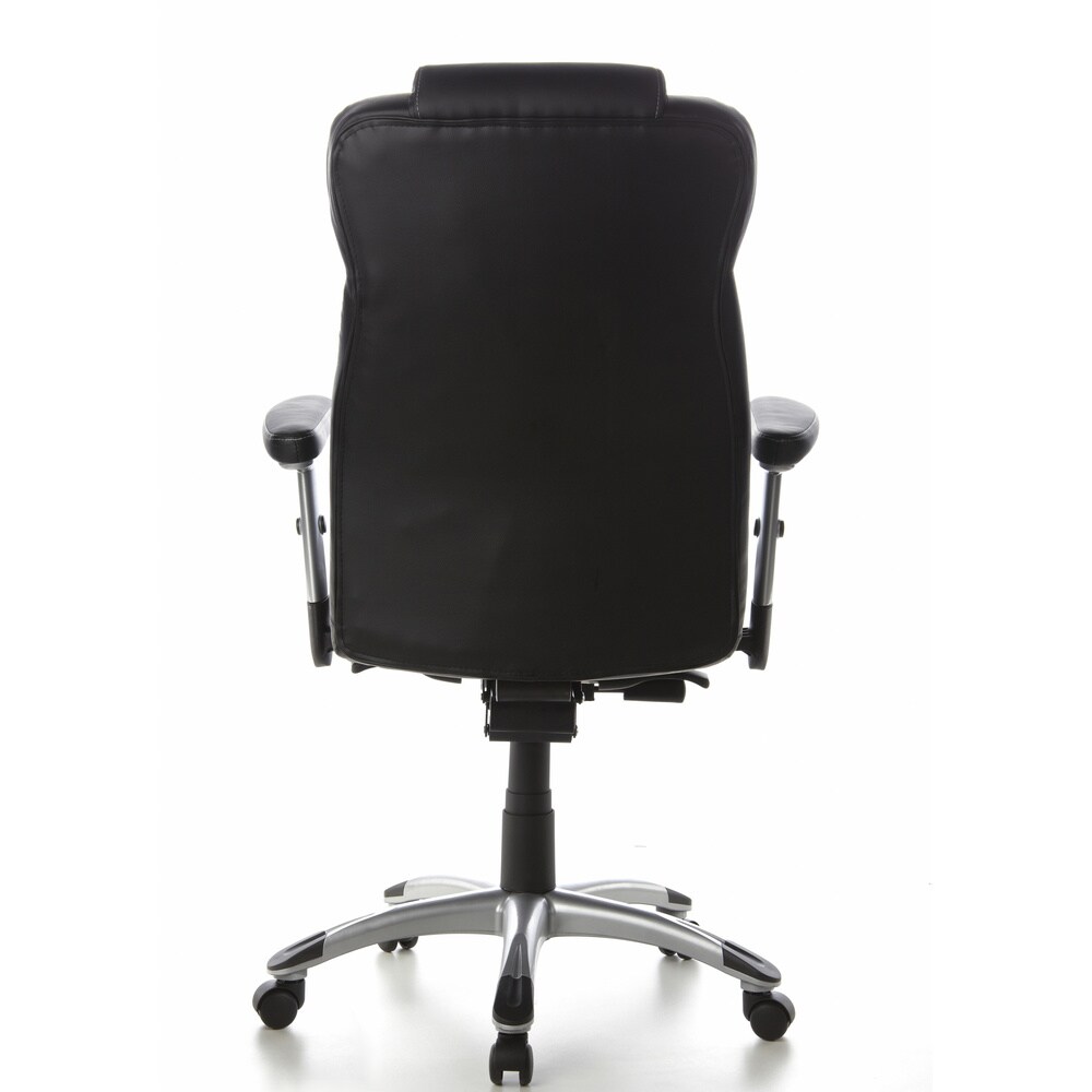 Profi Chefsessel EMBASSY 200 Kunstleder mit Armlehnen (höhenverstellbar) hjh OFFICE