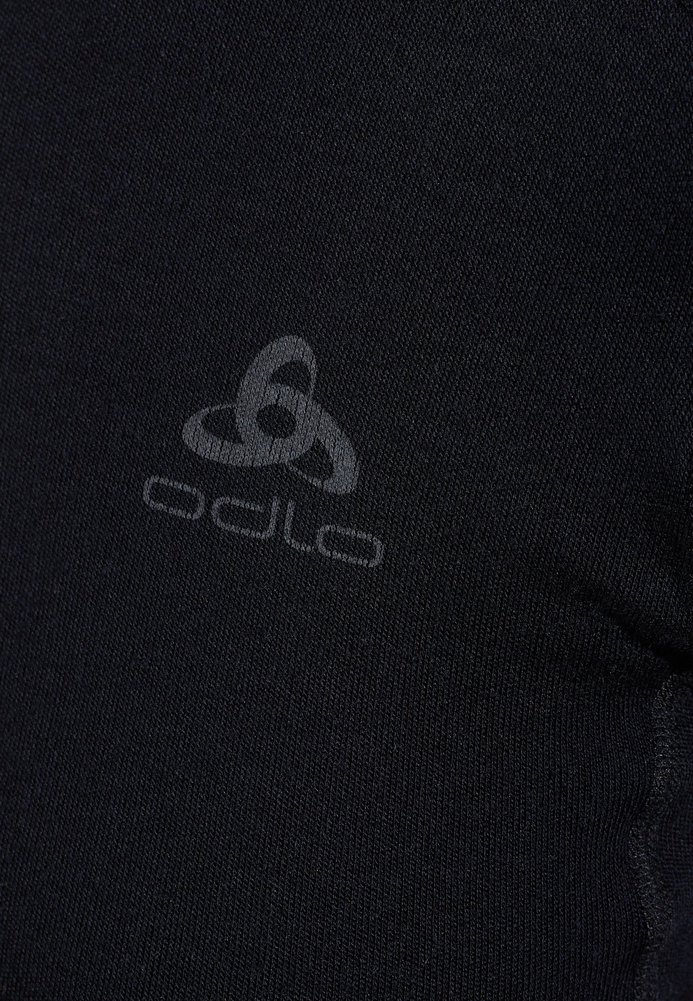 Natural Merino 260 Base Layer Half Zip in black