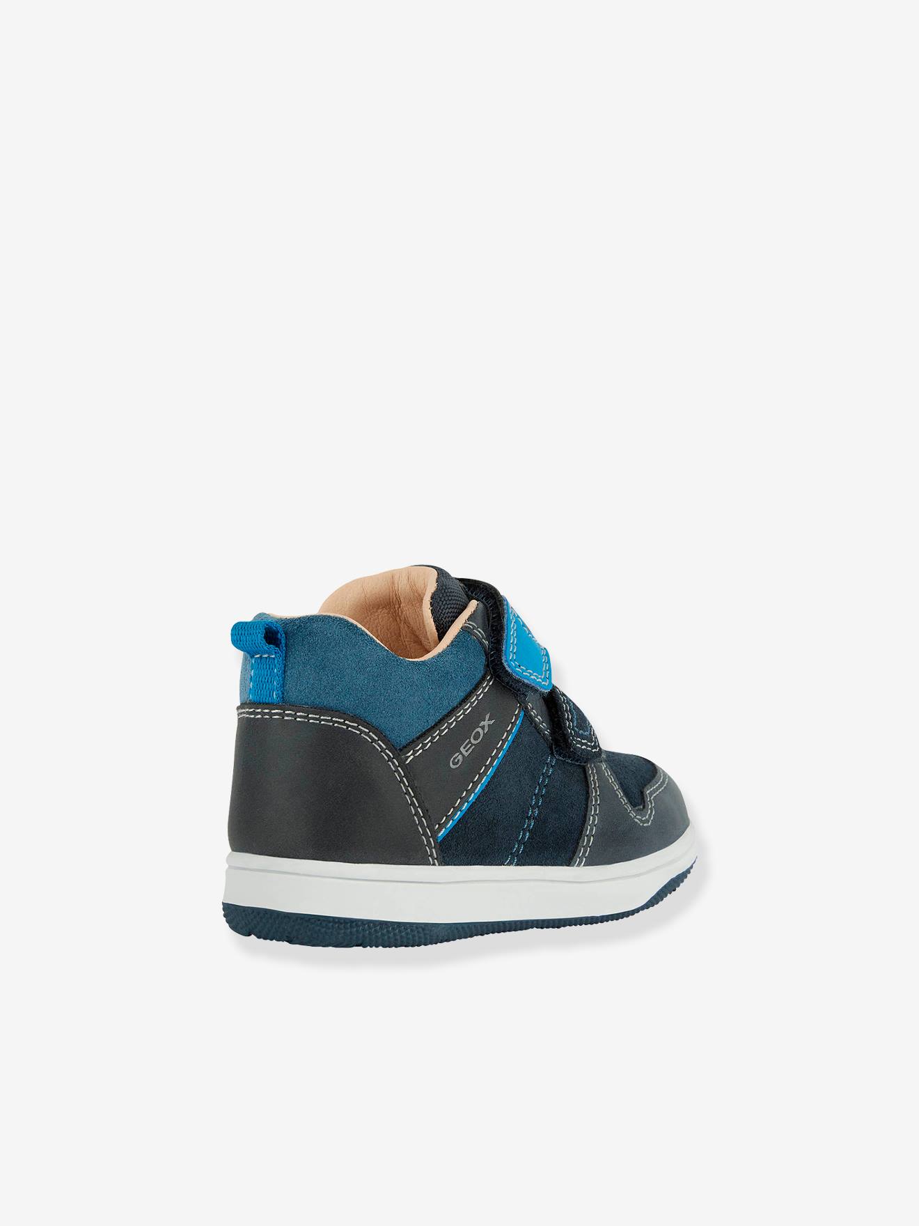 Sapatinhos infantis New Flick Boy GEOX® Mid, azul marinho