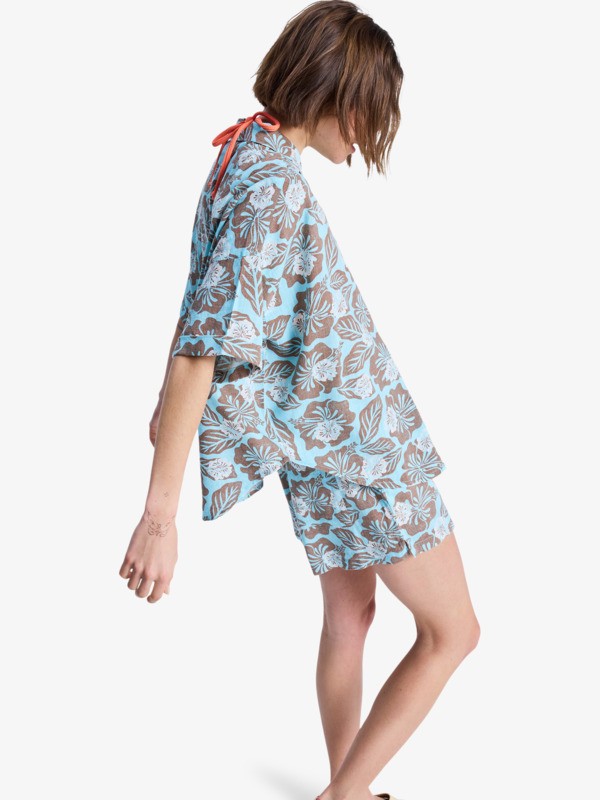 Beachy Nostalgia Chemise manches courtes Marron Femme