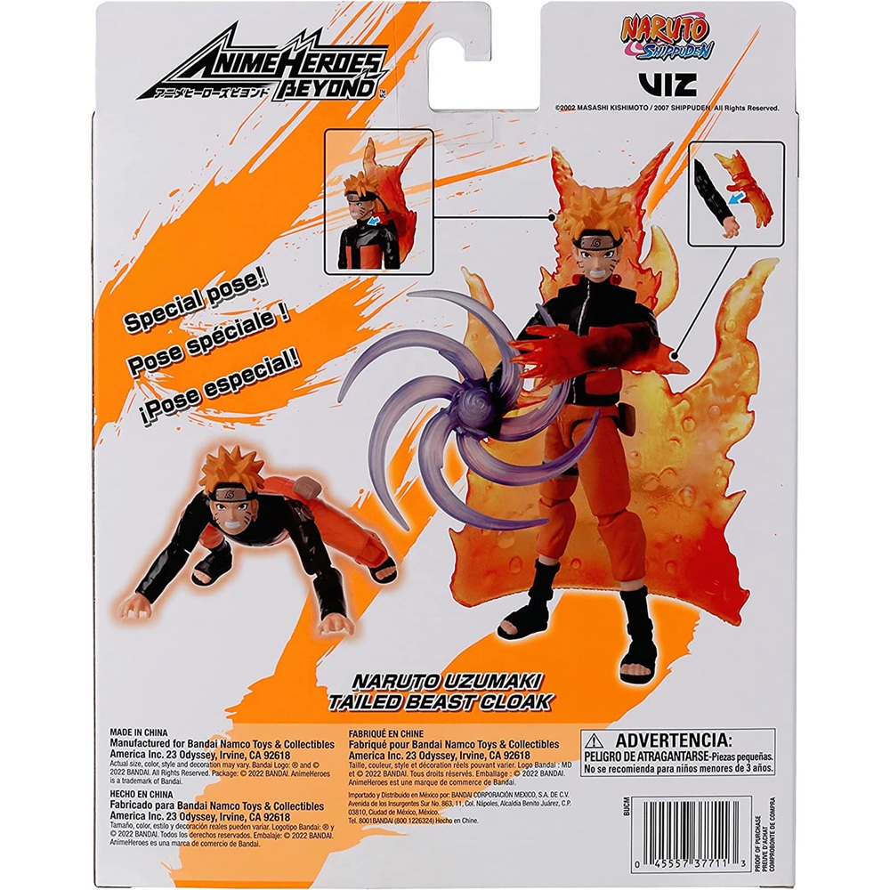 Anime Heroes Beyond Naruto Uzumaki 15 cm Actionfigur