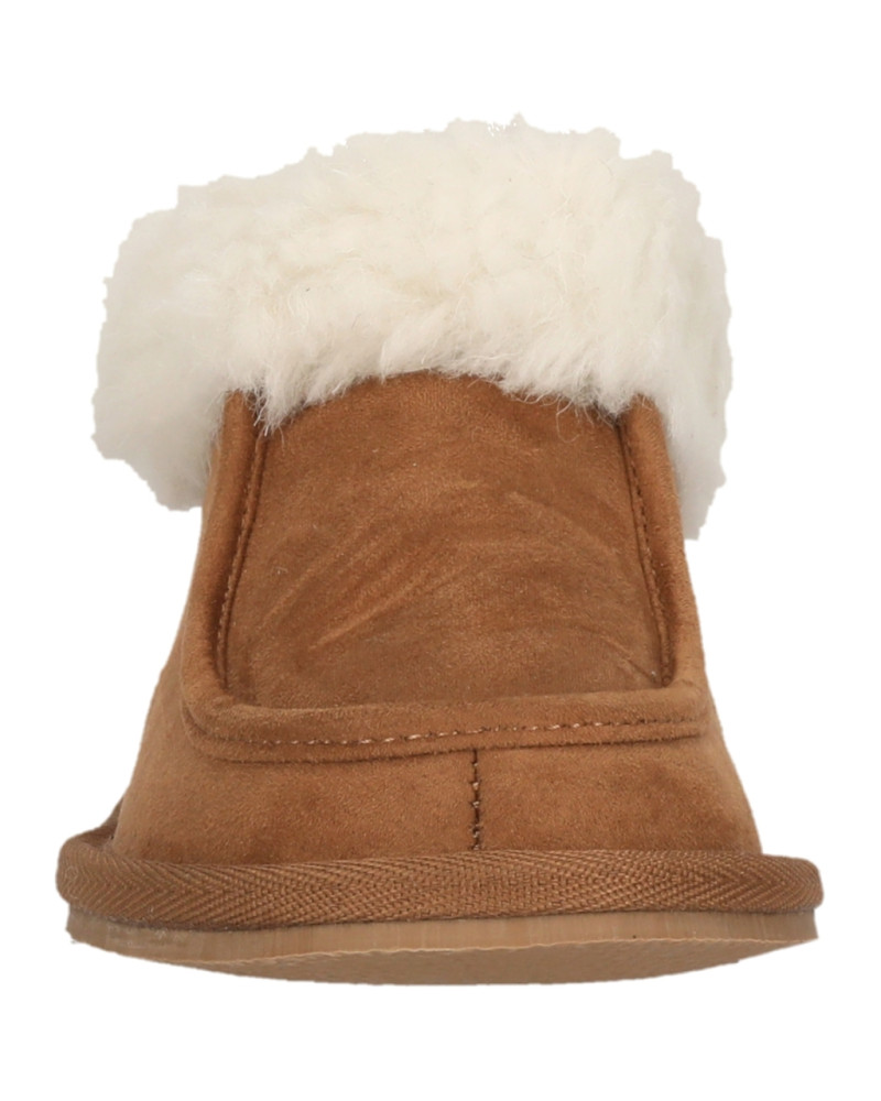 Zigzag - Elian Kids Warm Slipper - cognac