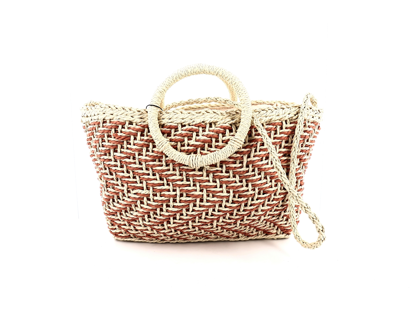 E brand-1115 Synthétique Beige Orange