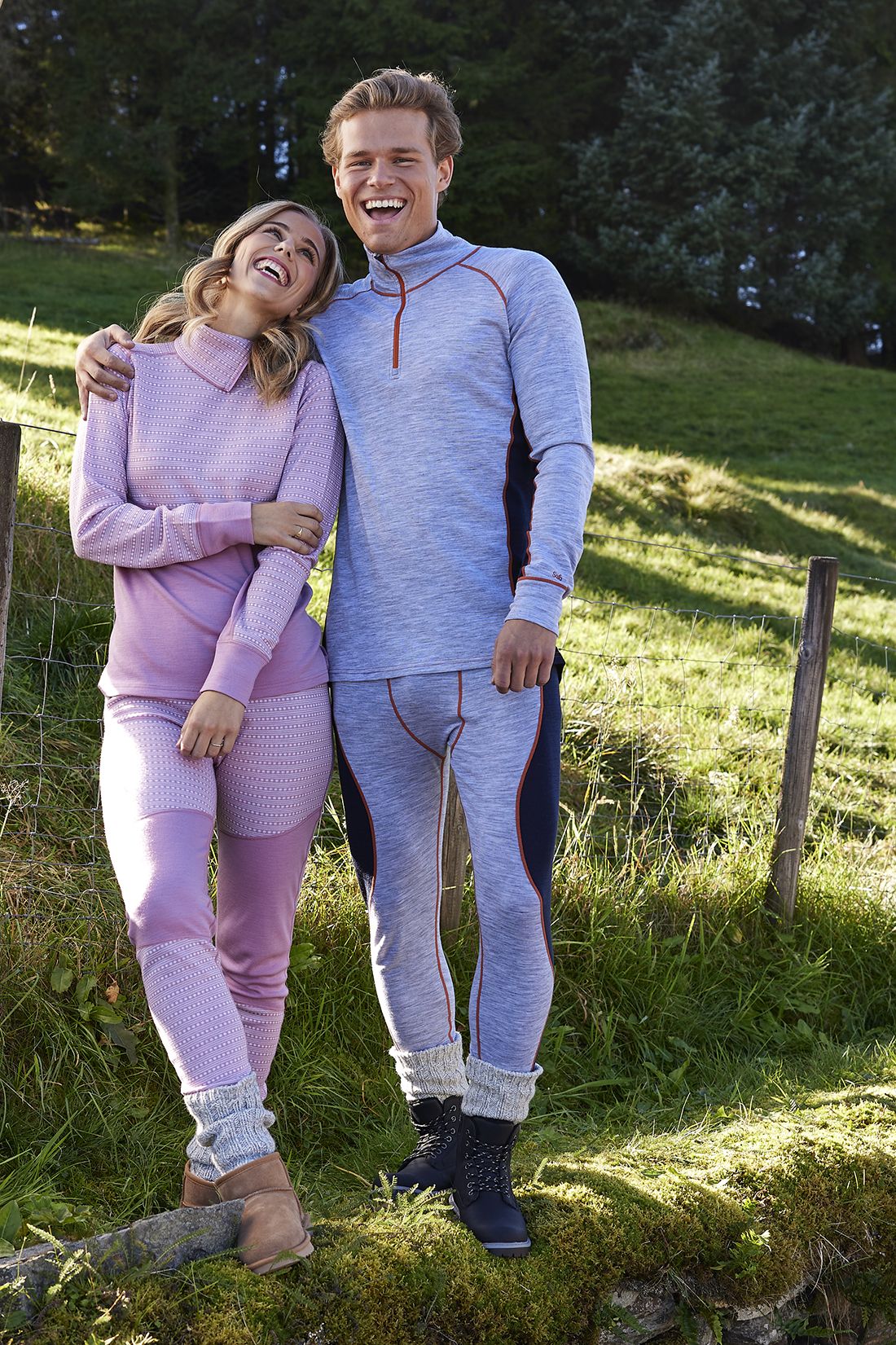 Ulltrøye med half-zip