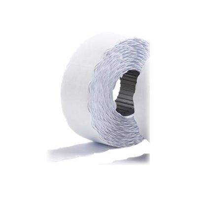 Avery - 10 rouleaux de 1200 étiquettes amovibles pour étiqueteuse 2 lignes - 16 x 26 mm - Blanc
