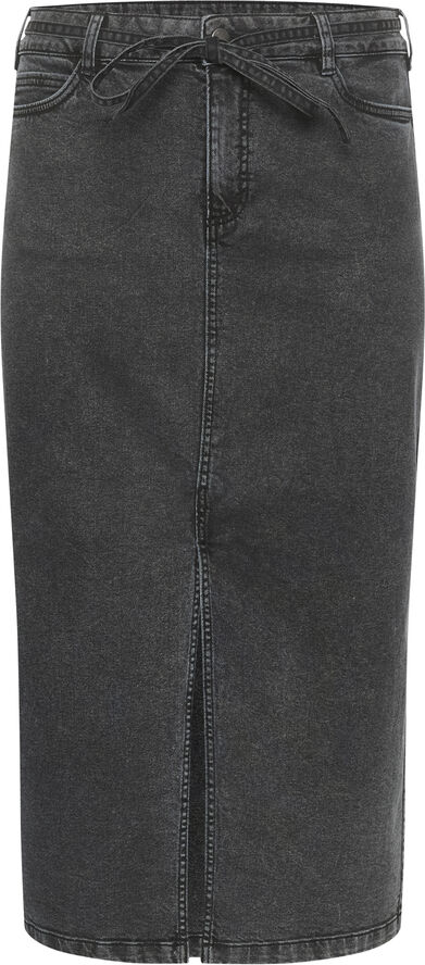 Kaffe Curve KCgima Denim Skirt Dark grey denim