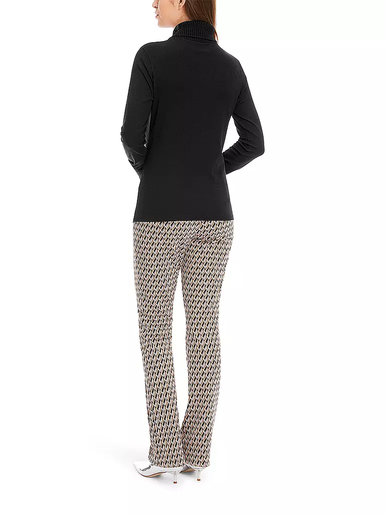 MARC CAIN Rollkragenpullover schwarz