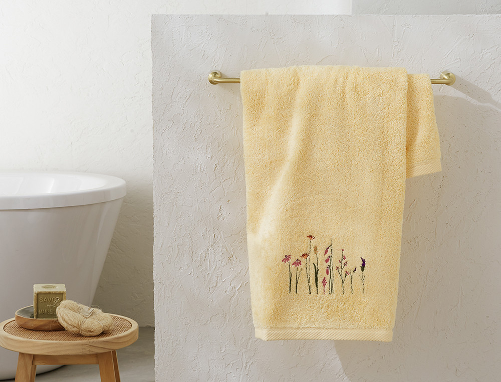 Drap de bain-Saveurs de fleurs