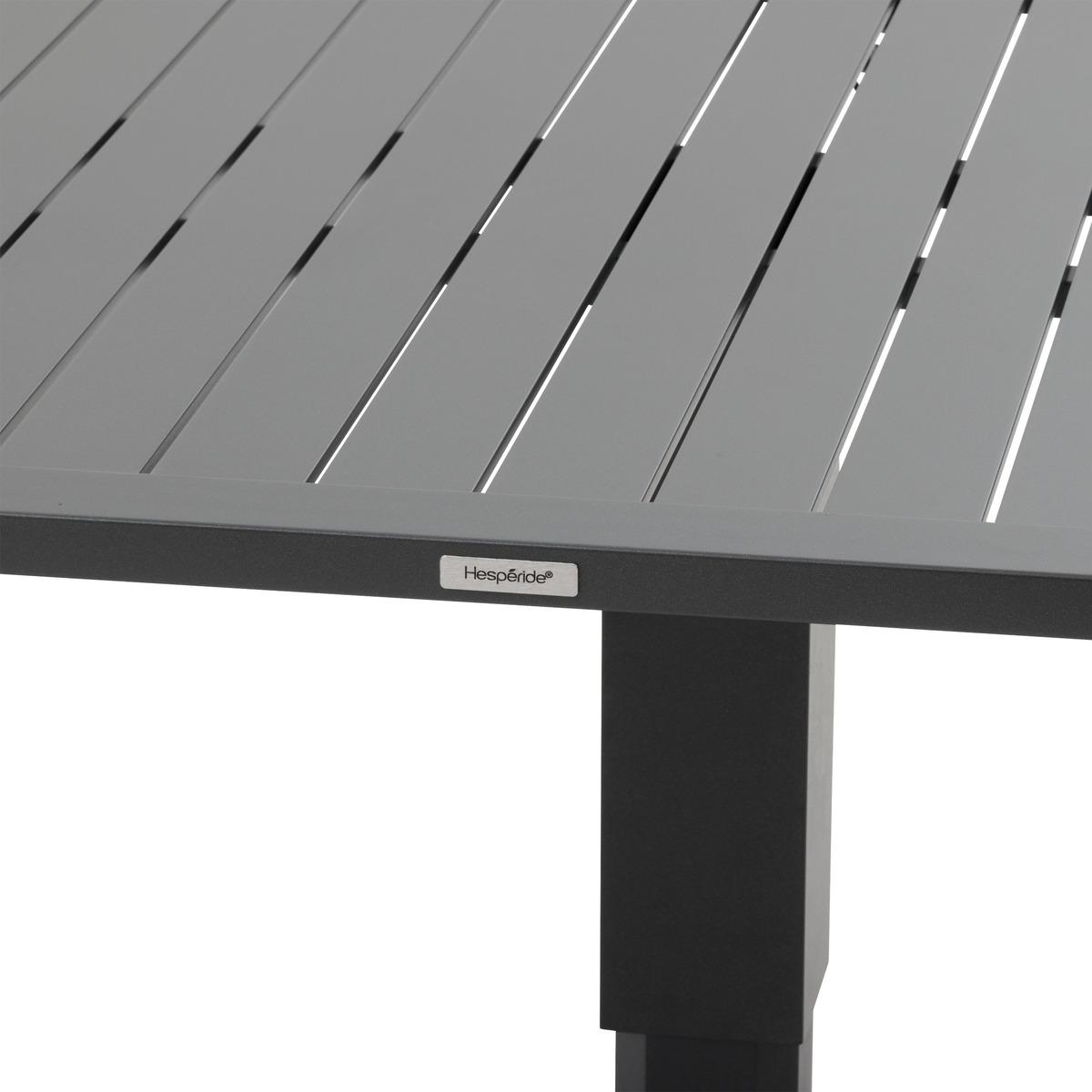 TABLE RELEVABLE CARRE SALIMIA GRAPHITE